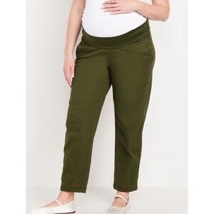 OLD NAVY by Gap ~XL ~ Maternity Rollover-Waist OGC Cotton Chino Pants NWT